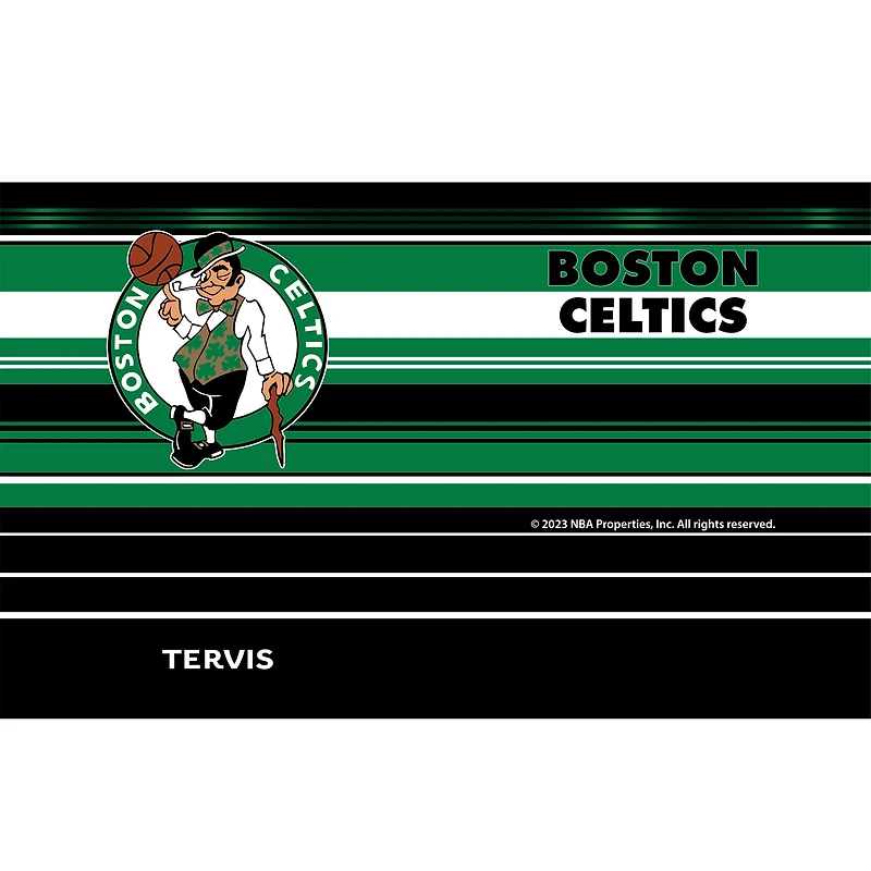 Tervis Boston Celtics 20oz. Gobelet en acier inoxydable à rayures Hype