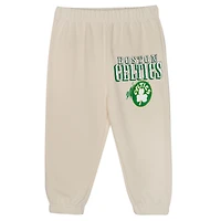 Ensemble sweat à capuche et pantalon surdimensionnés Boston Celtics Hang Time pour tout-petit Mitchell & Ness Cream