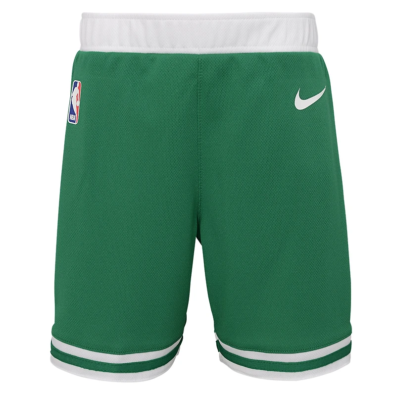 Toddler Nike Kelly Green Boston Celtics Icon Replica Shorts