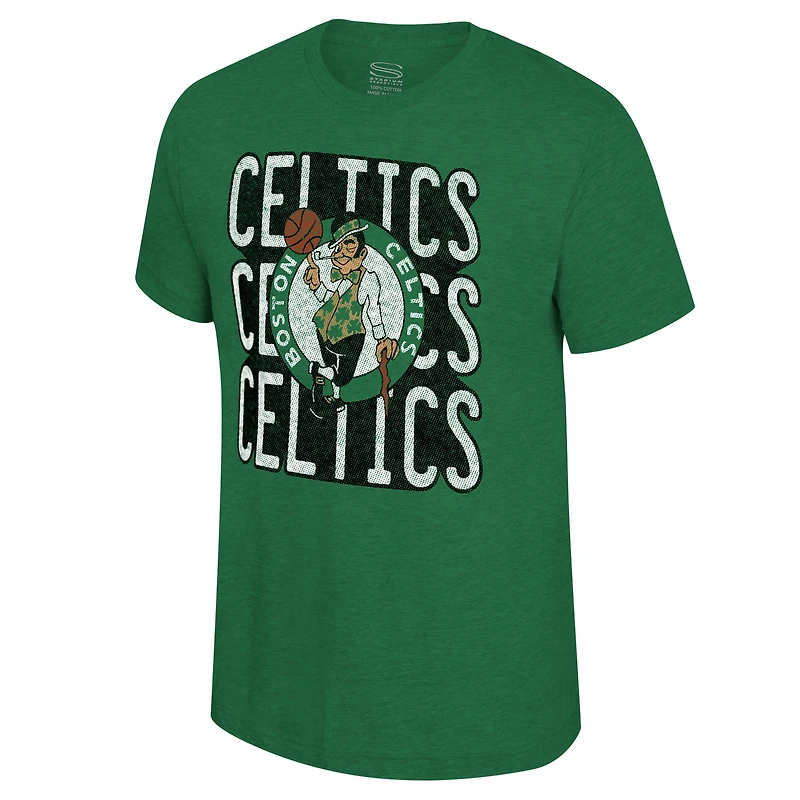 T-shirt unisexe Stadium Essentials vert chiné Boston Celtics Step Up