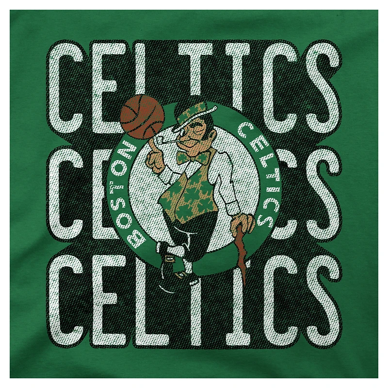 T-shirt unisexe Stadium Essentials vert chiné Boston Celtics Step Up