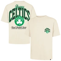 T-shirt unisexe à poche crème Boston Celtics Crossover Collection Foundation '47