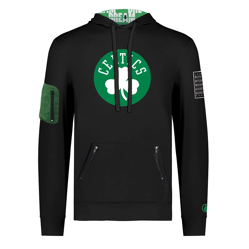 Unisex FISLL x Black History Collection  Boston Celtics Pullover Hoodie