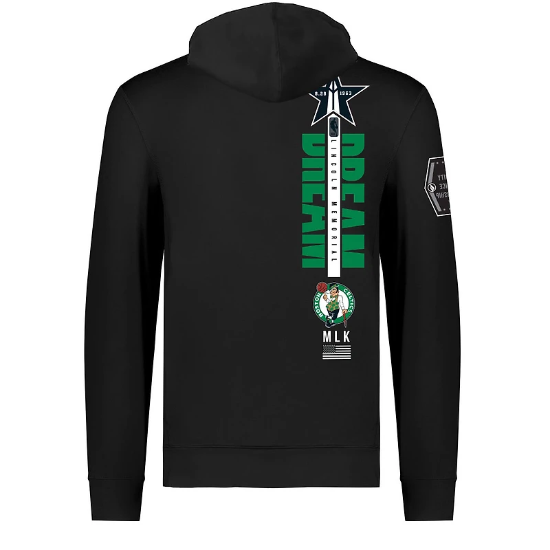 Unisex FISLL x Black History Collection  Boston Celtics Pullover Hoodie