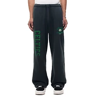Unisex Heather Black Boston Celtics Miracle Academy x NBA Collection Vintage Wide Sweatpants