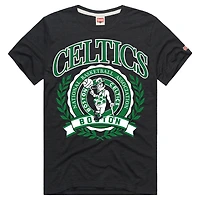 T-shirt unisexe Homage Charcoal Boston Celtics Crest Tri-Blend