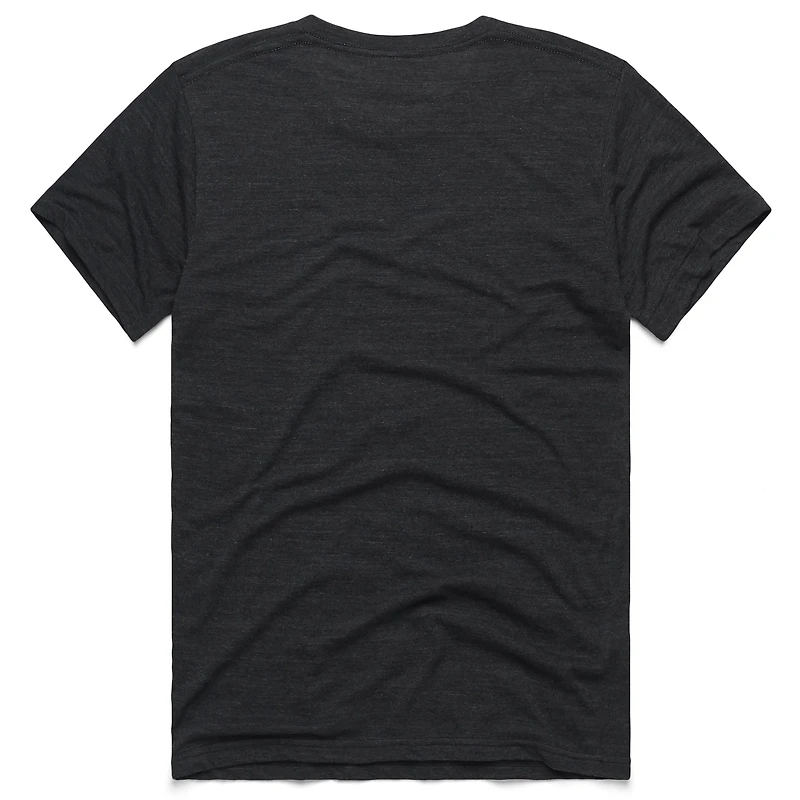 Unisex Homage Jayson Tatum Charcoal Boston Celtics 2024/25 City Edition Caricature Tri-Blend T-Shirt