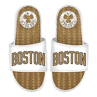 Unisex ISlide  White Boston Celtics 2025/26 City Edition Gel Slide Sandals