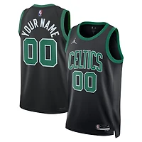 Unisex Jordan Brand Black Boston Celtics Custom Swingman Jersey - Statement Edition