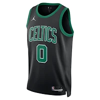 Unisexe Jordan Brand Jayson Tatum Noir Boston Celtics Swingman Jersey - Statement Edition