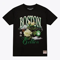 T-shirt à motif floral NBA Celts S26 V100492 TEEMENSCR TP14663-BCEBLCK