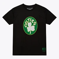 Unisex Mitchell & Ness  Kelly Green Boston Celtics Hardwood Classics Arch T-Shirt