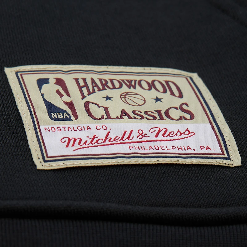 Sweat à capuche unisexe Mitchell & Ness Kevin Garnett noir Boston Celtics Hardwood Classics Maxxed Out entièrement zippé