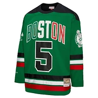 Maillot de hockey unisexe Mitchell & Ness Kevin Garnett vert Kelly Boston Celtics Maxxed Out Fashion