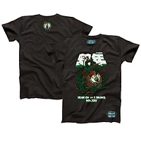 Unisex NBALab x Hyperfly Heather Black Boston Celtics Year of the Snake Lunar New Collection T-Shirt