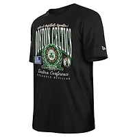 Unisex New Era  Black Boston Celtics Oversized Essentials Boxy T-Shirt