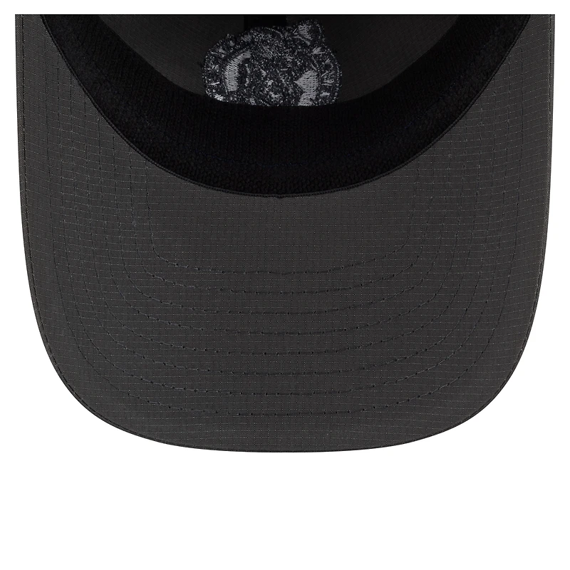 Casquette unisexe New Era anthracite Boston Celtics Ripstop classique et décontractée ajustable