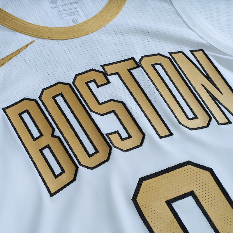 Unisex Nike Jayson Tatum White Boston Celtics 2025/26 Authentic Jersey - City Edition