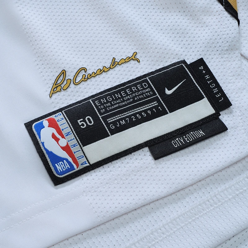 Unisex Nike Jayson Tatum White Boston Celtics 2025/26 Authentic Jersey - City Edition