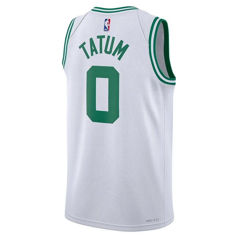 Maillot Boston Celtics Swingman Nike Jayson Tatum Blanc Unisexe - Édition Association