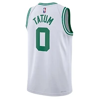 Maillot Boston Celtics Swingman Nike Jayson Tatum Blanc Unisexe - Édition Association