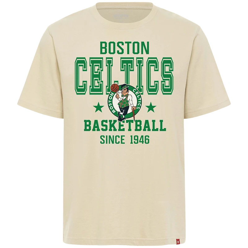 Unisex Sportiqe  Cream Boston Celtics Duke Premium T-Shirt
