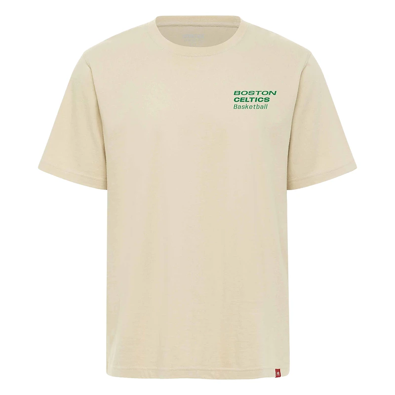 Unisex Sportiqe  Cream Boston Celtics Duke Premium T-Shirt