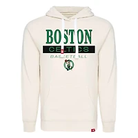 Unisex Sportiqe  Cream Boston Celtics Olsen Tri-Blend Raglan Hoodie