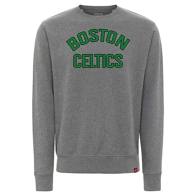 Sweat-shirt unisexe Sportiqe gris Boston Celtics Genuine Issue Collection Biltmore