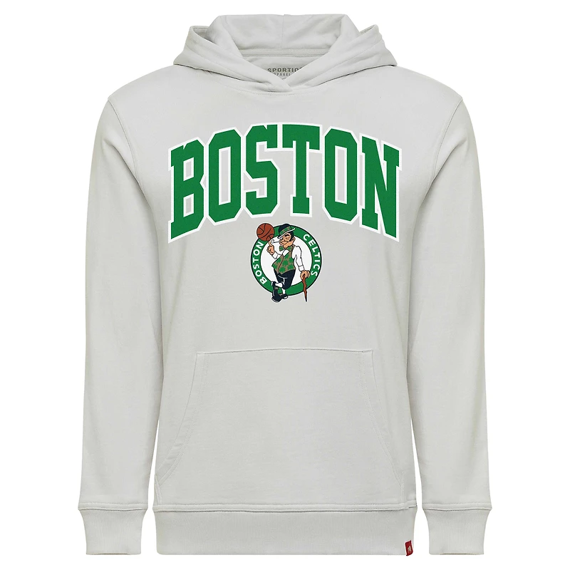 Unisex Sportiqe  Gray Boston Celtics Genuine Issue Collection Drake Premium Hoodie