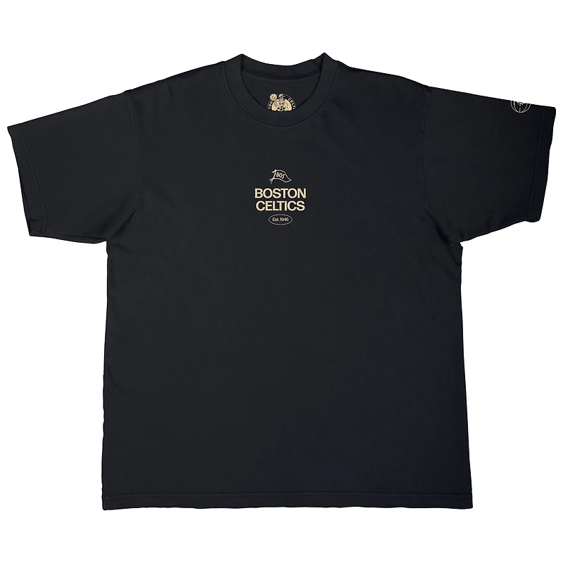 Unisex Stadium Essentials Black Boston Celtics '46 Reserve Urban T-Shirt
