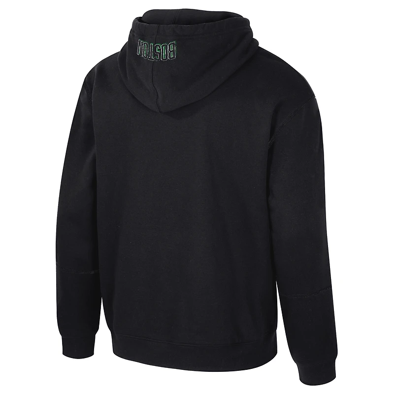 Sweat à capuche unisexe Stadium Essentials noir Boston Celtics Elementized