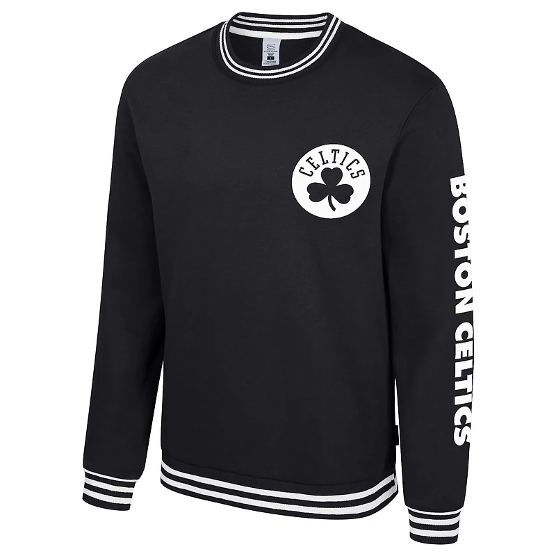 Sweat-shirt unisexe Stadium Essentials noir Boston Celtics Half-Time 2