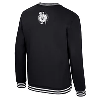 Unisex Stadium Essentials Black Boston Celtics Half-Time 2 Pullover Sweatshirt