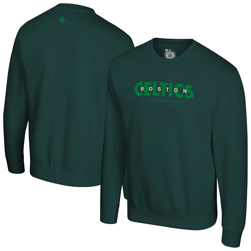 Unisex Stadium Essentials  Kelly Green Boston Celtics 46 Reserve Different Here Sweatshirt