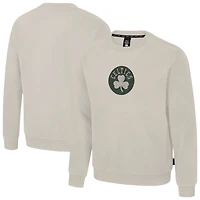 Unisex Stadium Essentials  Natural Boston Celtics Rivalry Club Level Fleece Sweatshirt