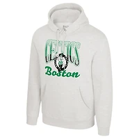 Unisex Stadium Essentials  Oatmeal Boston Celtics Sky High Hoodie