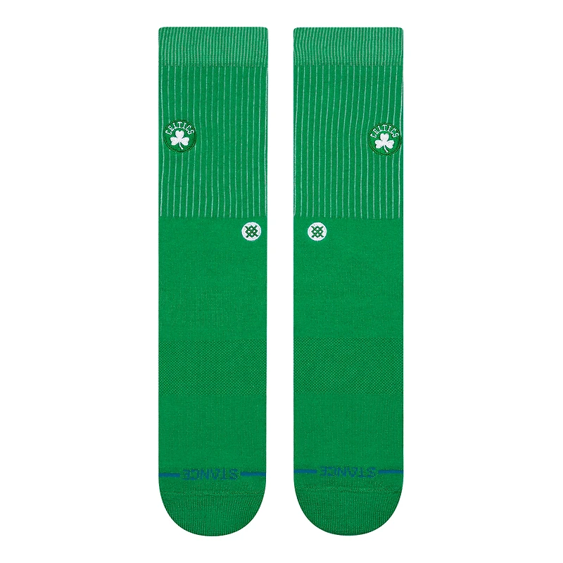Chaussettes unisexes Stance Boston Celtics avec badge