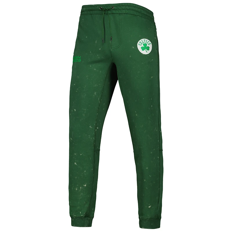 Pantalon de jogging unisexe The Wild Collective Kelly Green Boston Celtics Acid Tonal