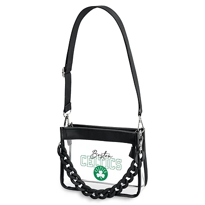 WEAR by Erin Andrews  Boston Celtics Plastic Chain Mini Crossbody Bag