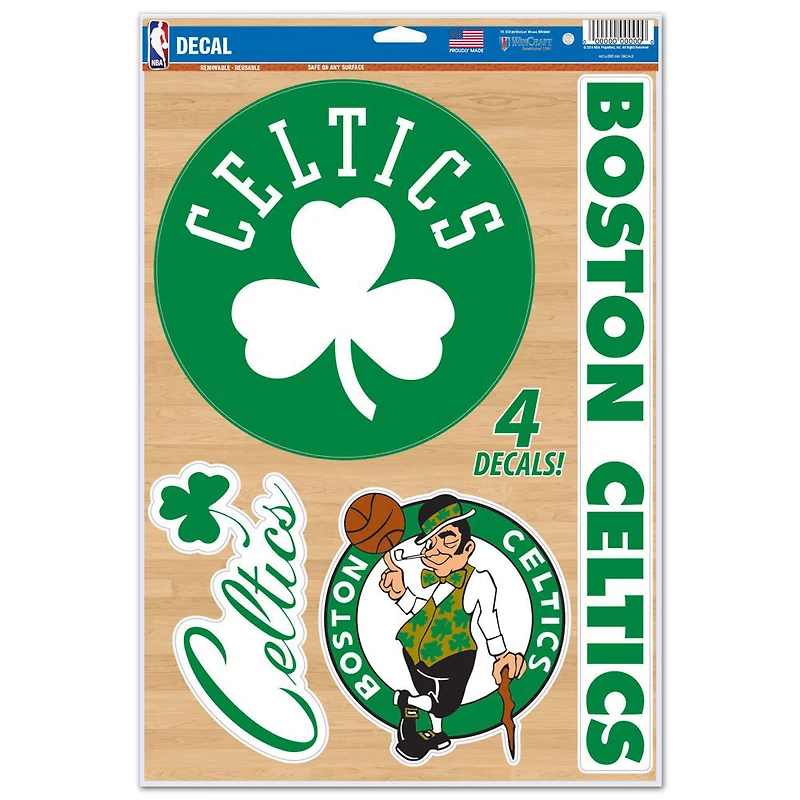 WinCraft Boston Celtics 11" x 17" Multi-Use Decal Sheet