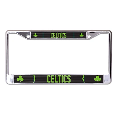 WinCraft  Boston Celtics 2024/25 City Edition Laser Cut Metal License Plate Frame
