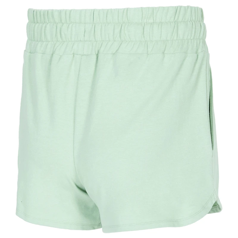 Ensemble haut à manches longues et short tri-blend Elevation vert clair Boston Celtics de Concepts Sport pour femme