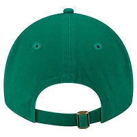 Women's New Era  Kelly Green Boston Celtics Gameday Preppy 9TWENTY Adjustable Hat