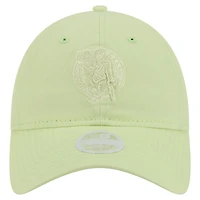 Women's New Era Light Green Boston Celtics Colorpack 9TWENTY Adjustable Hat