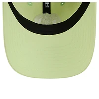 Casquette ajustable New Era 9TWENTY Colorpack vert clair pour femme des Boston Celtics