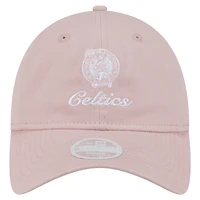 Women's New Era  Pink Boston Celtics Gameday Preppy 9TWENTY Adjustable Hat