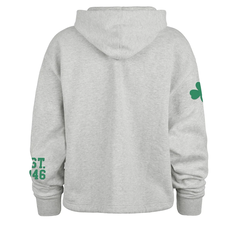 Women's '47 Gray Boston Celtics High Hopes Venice Hoodie