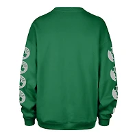 Women's '47 Kelly Green Boston Celtics Go Big Oversized Sweatshirt