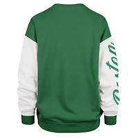 Women's '47 Kelly Green Boston Celtics Plus Oversized Rise Andie Pullover Sweatshirt